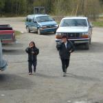 Caroline and her daughter Sam