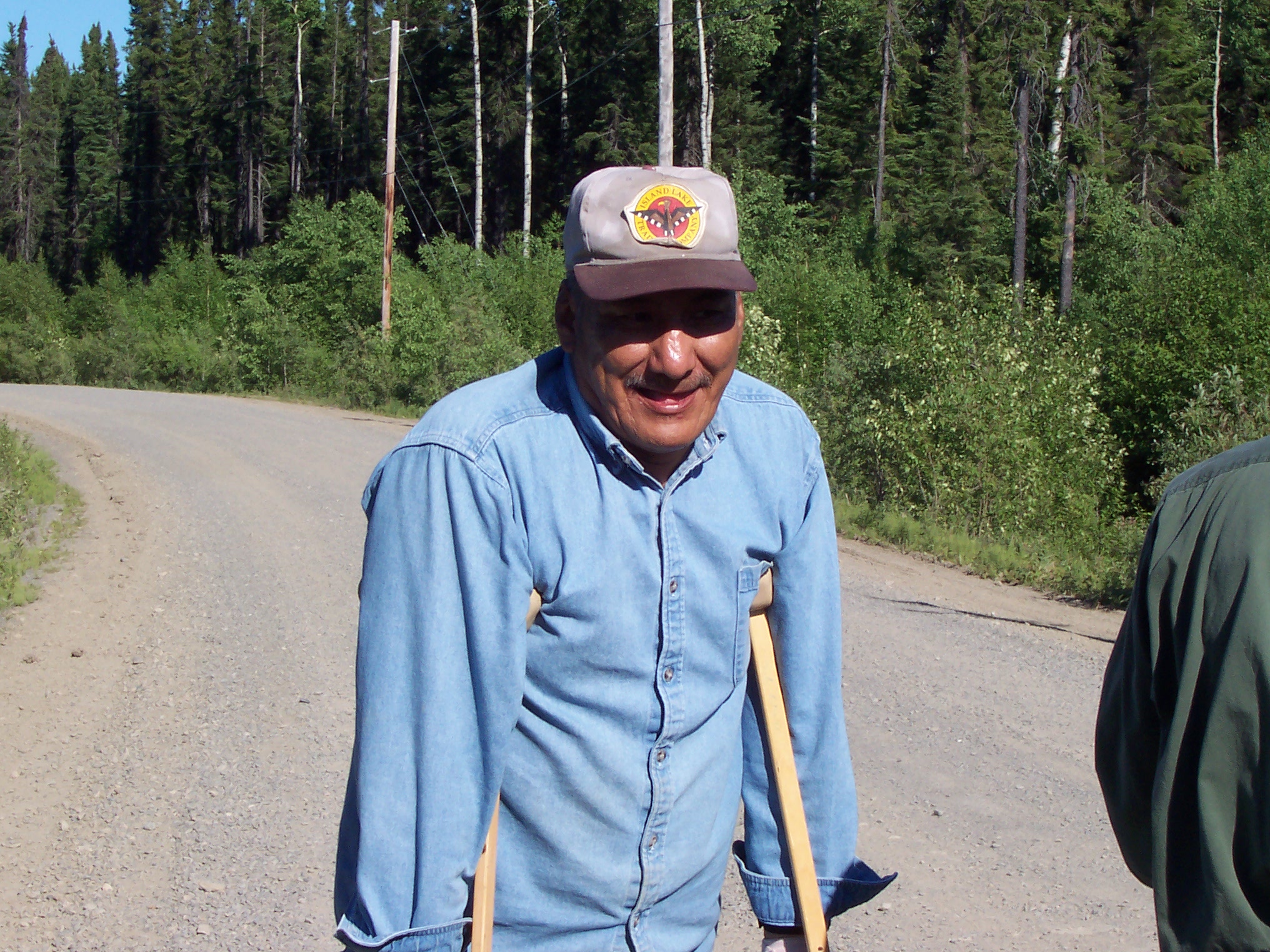 Bob Rae, takes the time to pose for a picture.