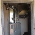 The furnace room, on KiHS side.