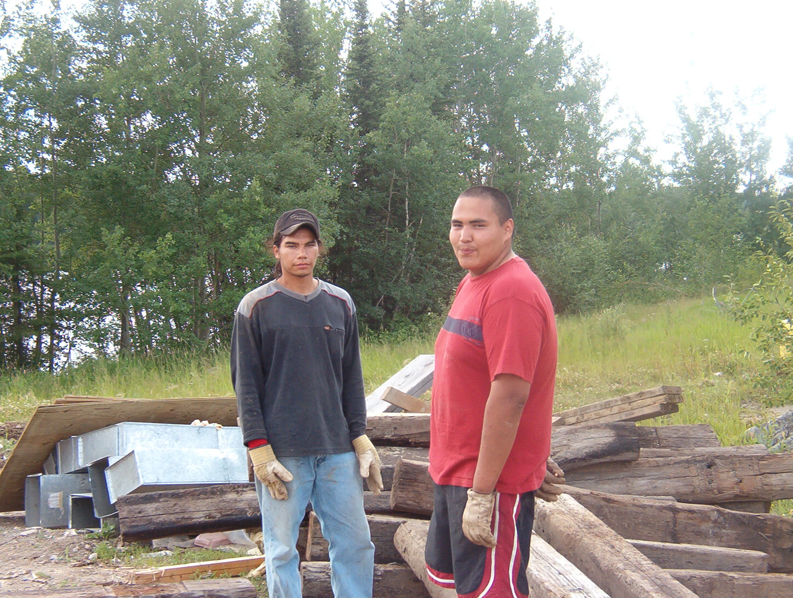 Derek Linklater, and Claude Kakegamic.
Both hard workers.