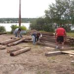 Here they are working hard.