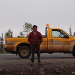 Johnny Keesick, foreman, at the MTO
airport in North Spirit Lake.