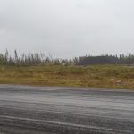 Picture from the side of the runway.