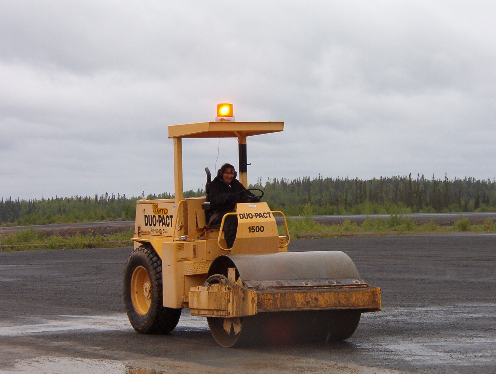 A pic on Eileen on the packer.