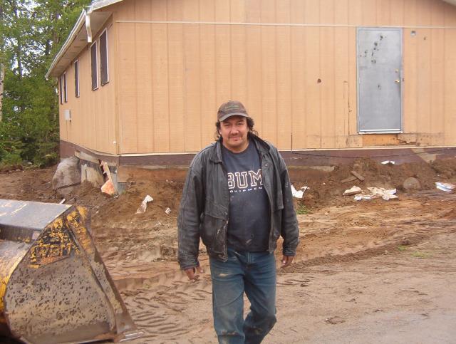 Gary, the one who drives the heavy equipment.