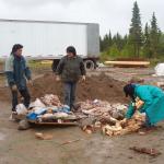 Russell Meekis, Kathy Meekis, 
and Janice Rae.