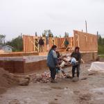 Russell and Kathy, very hard workers.
I'm pretty sure Janice is there somewhere behind all the rubble.
