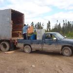 Danny Rae, helping out as well, though he has a bad back.