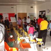 O Canada led by Mrs.Lind's class.