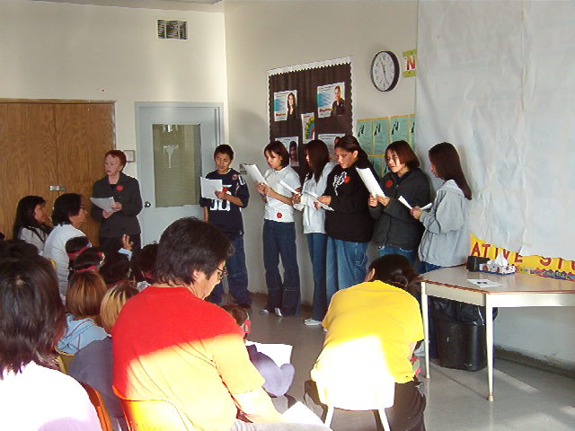 Please Wear a Poppy by Don Crawford by Mrs.Marchand/Mrs.T.Meekis's class