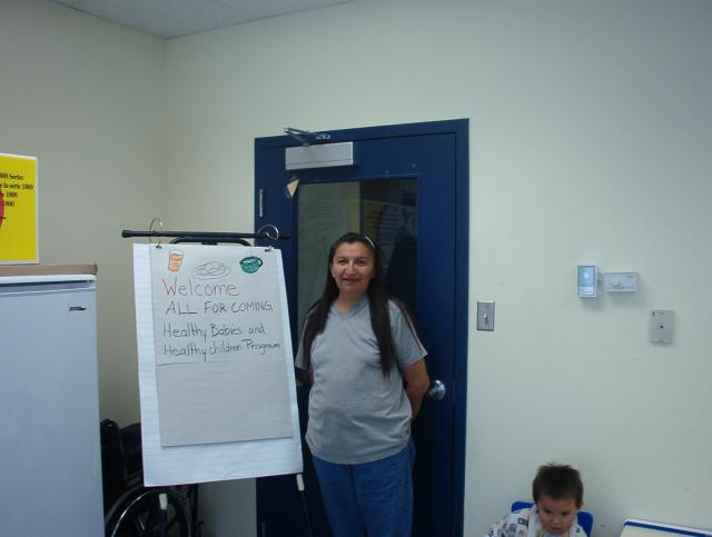 The Coordinator for North SPIRIT Lake Philomena Meekis.