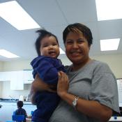 Here is my neice Nadine 
Smlie for the camera