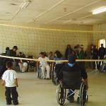 Now it&#39;s time for wheelchair volleyball!