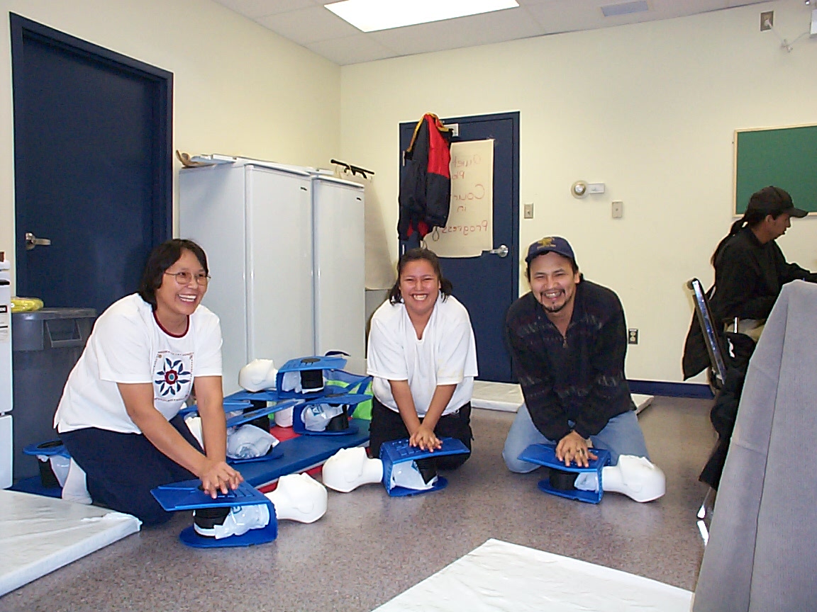 Darlene Rae, Reneta Meekis, and Dale Jack. They really look like they know what they're doing,"Don't they?."