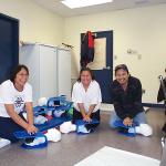 Darlene Rae, Reneta Meekis, and Dale Jack. They really look like they know what they're doing,"Don't they?."