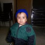 Crystal Rae's son Jamie.