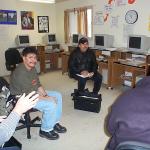 Presentation on Law and Crime held in North Spirit Lake School and Keewaytinook Internet High School.