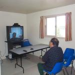 Elders visiting with each other July 23Johnny Rae and Moyen Kakepetum.