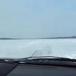 The drive home from Duckling Lake.